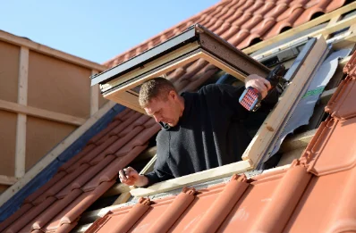 Pose de fenêtres de toit Velux à Jumièges